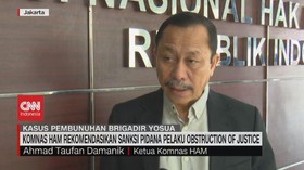 VIDEO: Komnas HAM Meminta Polri Pidana Pelaku Obstruction Of Justice
