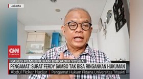VIDEO: Pengamat: Surat Ferdy Sambo Tak Bisa Ringankan Hukuman