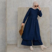 BeauPicks: OOTD Hijab Bahan Linen, Adem dan Kalem di Cuaca Panas