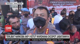 VIDEO: Terlibat Narkoba, Kapolsek Sukodono Dicopot dari Jabatannya