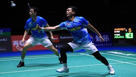 Ahsan/Hendra Kalah di 16 Besar Japan Open 2022