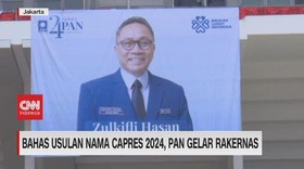 VIDEO: Bahas Usulan Nama Capres 2024, PAN Gelar Rakernas