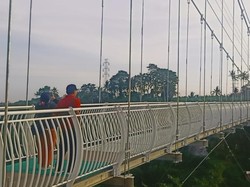Jembatan Kaca di Saba Gianyar Sudah Rampung 90 Persen, Intip Yuk!