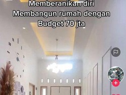 Viral Pria Bangun Rumah Berbujet Rp 70 Juta Saja, Hasilnya Estetik!