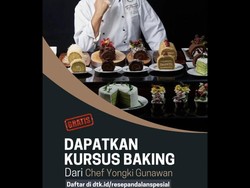 Tinggal SATU HARI! Kesempatan Kursus GRATIS Bersama Chef Yongki Gunawan