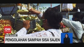VIDEO: Pengolahan Sampah Sisa Sajen
