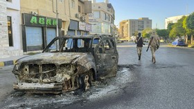 FOTO: Bentrok di Tripoli Libya Tewaskan 23 Orang