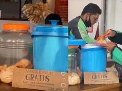 Salut! Warung Nasi Bebek Madura Ini Bagikan Makanan Gratis Tiap Hari