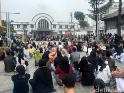 Area Revitalisasi Kota Tua Ramai Dikunjungi Warga, Ada yang dari Cikarang