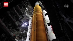VIDEO: NASA Siap Luncurkan Roket SLS-Orion ke Bulan Besok