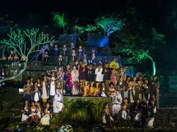 Pentas Tari Nyapuh Tirah Campuhan di Ubud Bali, Bawa Pesan Jaga Sungai