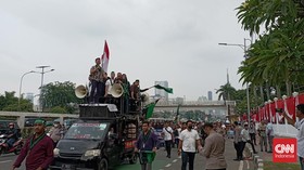 Demo Tolak BBM Sempat Ricuh, Polisi Amankan Terduga Provokator