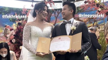 Deretan Potret Pernikahan Dita Fakhrana dengan Pria Jepang