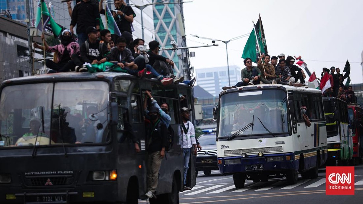 FOTO: HMI Tolak Kenaikan Harga BBM