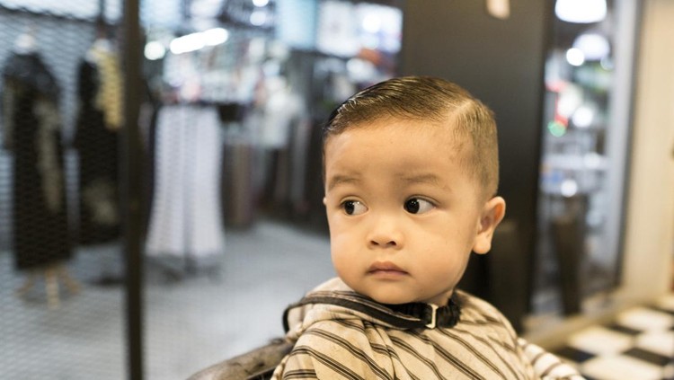 Model rambut anak laki-laki