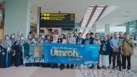 MS Glow Berangkatkan 28 Orang Umroh Bareng Larissa Chou & Mawar Dimas