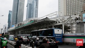 Sejumlah Rute Transjakarta Dialihkan Imbas Demo di Patung Kuda