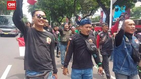 VIDEO: Unjuk Rasa Pengemudi Ojol Tuntut Tarif Naik