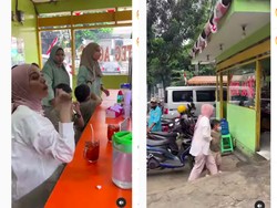 Tya Ariestya Ajak Anak-anak Makan di Warteg sampai Pesan 3 Lauk Sekaligus