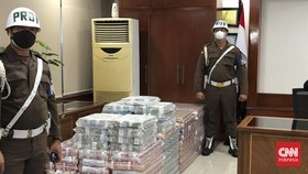 Penampakan Uang Korupsi Surya Darmadi Rp5 Triliun Menumpuk di Kejagung