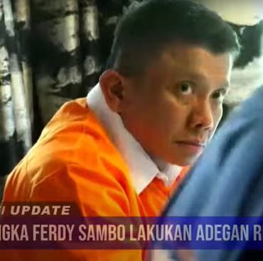 Reaksi Netizen Nobar Rekonstruksi Brigadir J, Senyum Sambo Jadi Sorotan