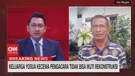 VIDEO: Keluarga Yosua Kecewa Pengacara Tidak Bisa Ikuti Rekonstruksi