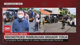 VIDEO: Situasi Terkini Rekonstruksi di Rumah Pribadi Ferdy Sambo