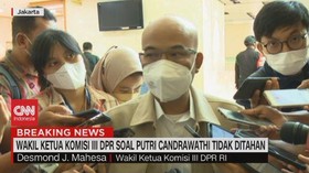 VIDEO: Wakil Ketua Komisi III DPR Soal Putri Candrawathi Tidak Ditahan