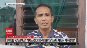 VIDEO: Samuel Hutabarat: Tersangka Seharusnya Tanpa PEran Pengganti