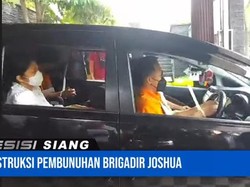 Momen Yoshua Semobil dengan Putri dan Eliezer Sebelum Ditembak Mati