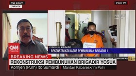 VIDEO: Rekonstruksi Pembunuhan Brigadir Y di Mata Eks Kabareskrim