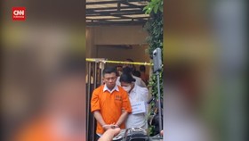 VIDEO: Kemesraan Sambo-Putri Akhiri Rekonstruksi Pembunuhan Brigadir J
