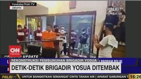 VIDEO: Detik-detik Brigadir Yosua Ditembak