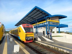 Kereta Makassar-Parepare Tembus 110 Km/Jam, Maros-Garongkong Kini 68 Menit