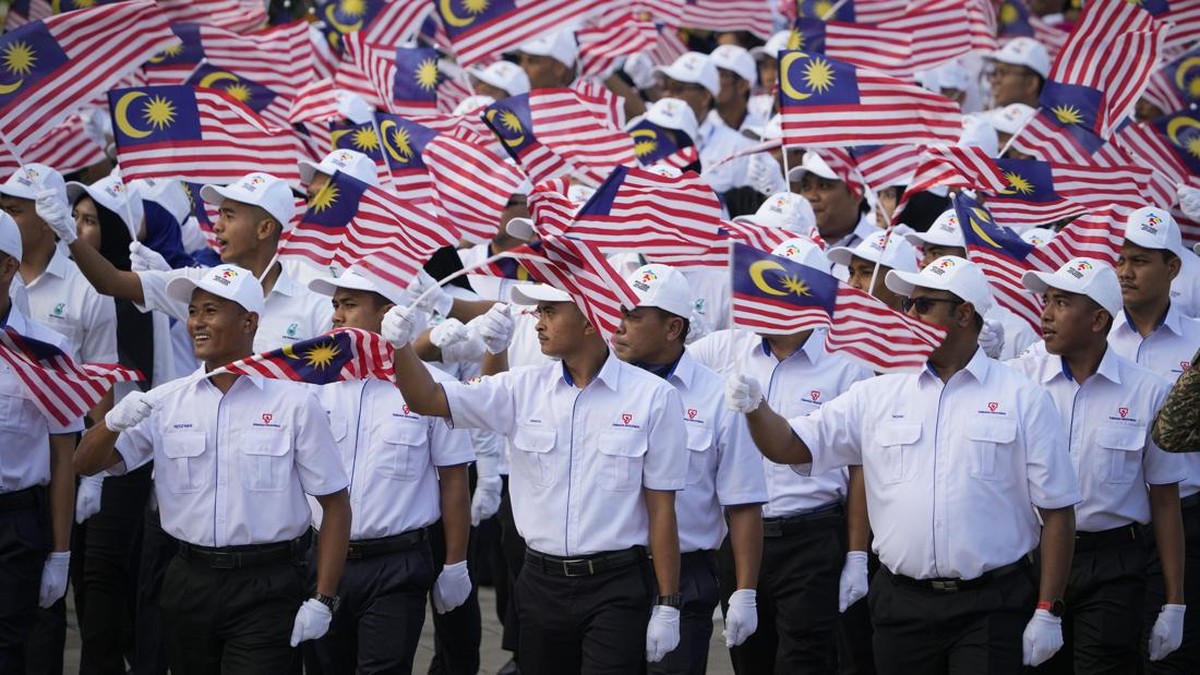 FOTO: Gegap Gempita Parade HUT Kemerdekaan Malaysia