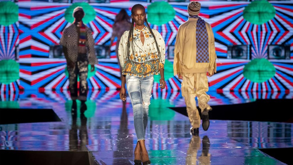 FOTO: Model Asal Sudan Selatan Juara Kontes Elite Model Look 2022