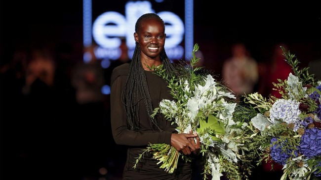 FOTO: Model Asal Sudan Selatan Juara Kontes Elite Model Look 2022
