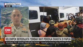 VIDEO: Kelompok Bersenjata Tembak Mati Pekerja Swasta di Papua