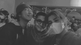 Momen Taeyang BIGBANG dan RM BTS Hang Out Bareng di Perilisan Buku