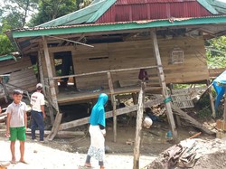 1 Desa di Enrekang Gelap Gulita gegara Terdampak Tanah Bergerak