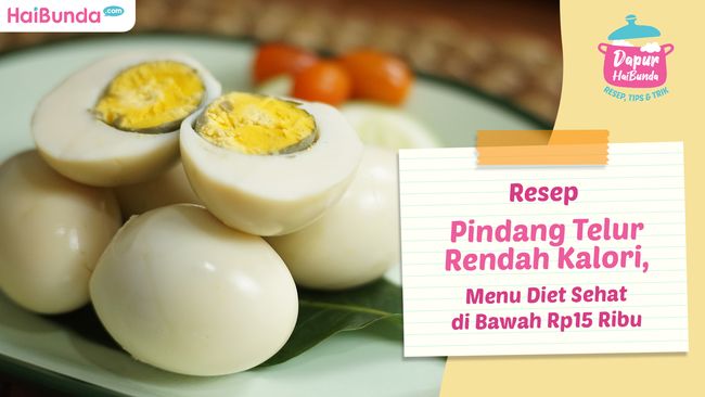 Resep Pindang Telur Rendah Kalori Menu Diet Sehat Di Bawah Rp15 Ribu