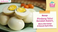 Resep Pindang Telur Rendah Kalori, Menu Diet Sehat di Bawah Rp15 Ribu
