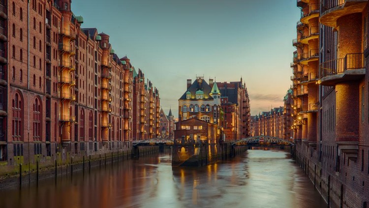 Old Speicherstadt in Hamburg