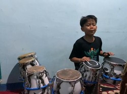Dihadiahi Gendang oleh Ganjar, Farel Prayoga: Matur Nuwun Nggih Ketipunge
