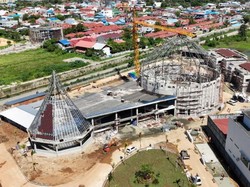 Bakal Diresmikan Jokowi, Pembangunan Gedung Papua Creative Hub Capai 80%