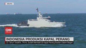 VIDEO: Indonesia Produksi Kapal Perang