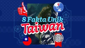 INFOGRAFIS: 8 Fakta Unik Taiwan
