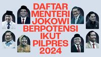 INFOGRAFIS: Daftar Menteri Jokowi Berpotensi Ikut Pilpres 2024 ...