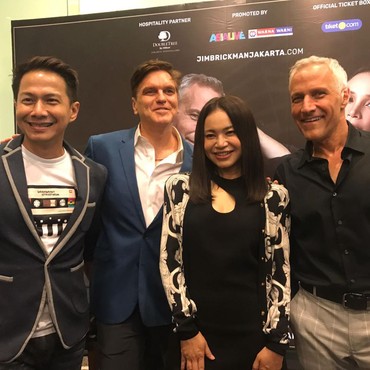 Alasan Jim Brickman Gandeng Rossa dan Delon untuk Konser di Jakarta