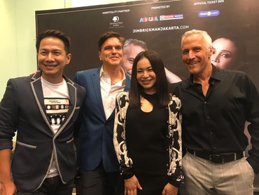 Alasan Jim Brickman Gandeng Rossa dan Delon untuk Konser di Jakarta